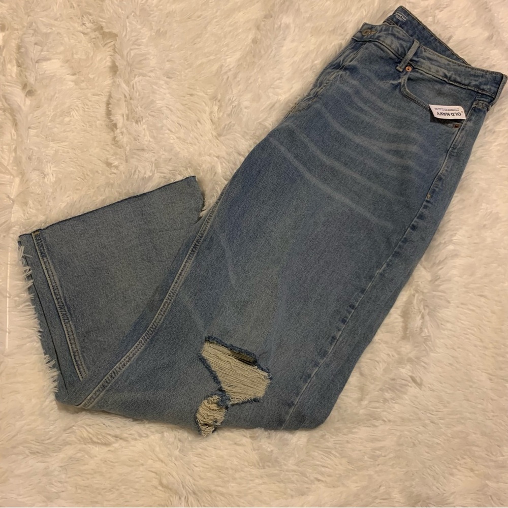 Old navy woman’s 20 high rise wide leg jeans NWT